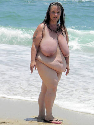 mature bbw beach porn