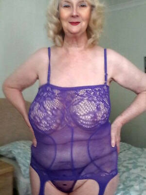 fat granny selfie ingerie
