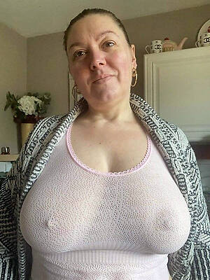mature big tits tight sweater