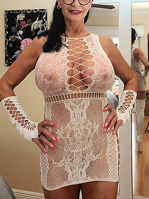 lingerie mature women over 50 years old