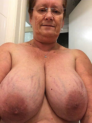 wild huge granny boobs