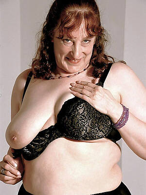 granny over 60 in sexy bra free porn
